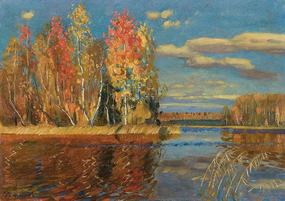 autumn on the water